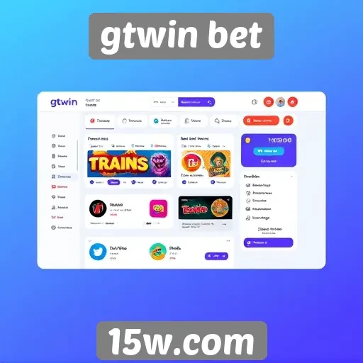 interface do usuário do gtwin bet é intuitiva e acessível